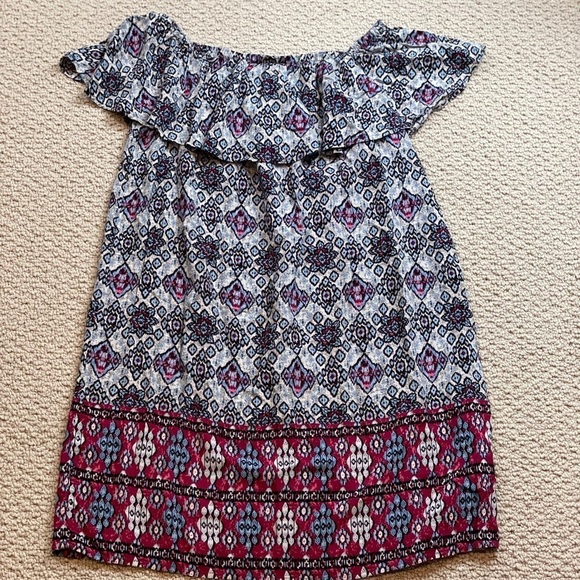 BeachLunchLounge Off-the-Shoulder Dress Sz M,‎ EUC - Picture 1 of 8